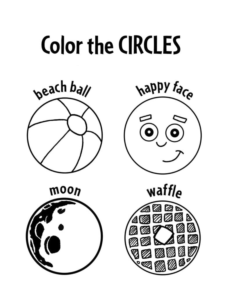 Free Circle Worksheets for Preschool ...