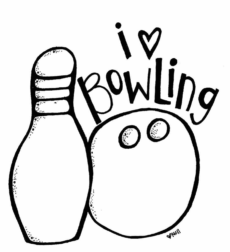 bowling print and color – Free Printables