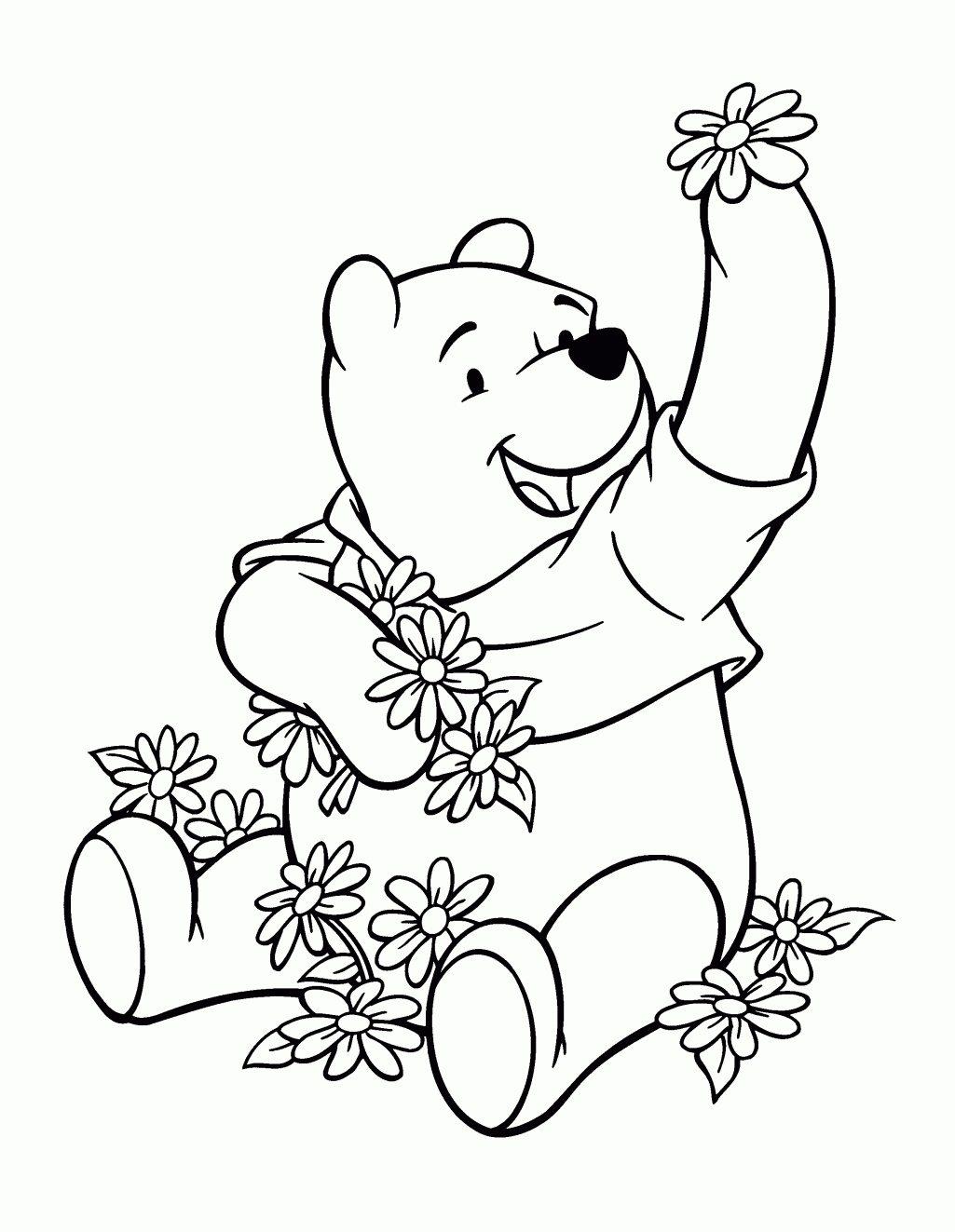 Kids Coloring Pages Disney Characters Coloring Home