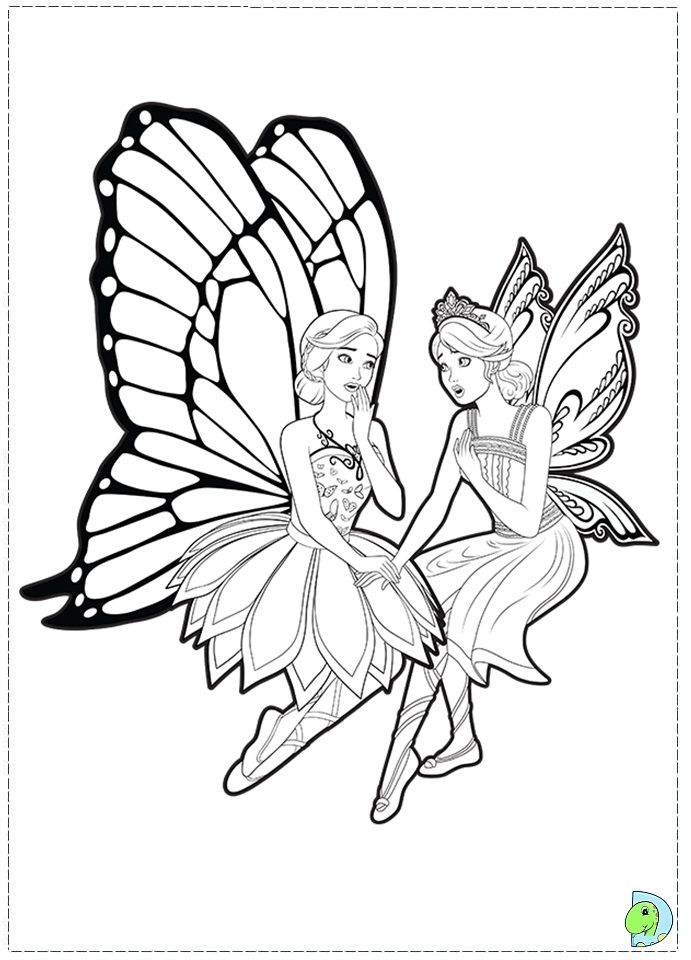 barbie coloring princess fairy mariposa dinokids colouring google para secret colorear princesses desenhos søgning dibujos drawings princesse dessin popular sheets