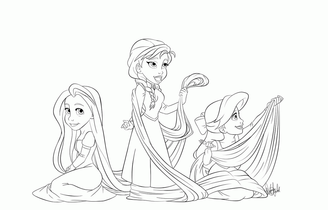 Frozen Coloring Pages Young Kristoff | Coloring Online