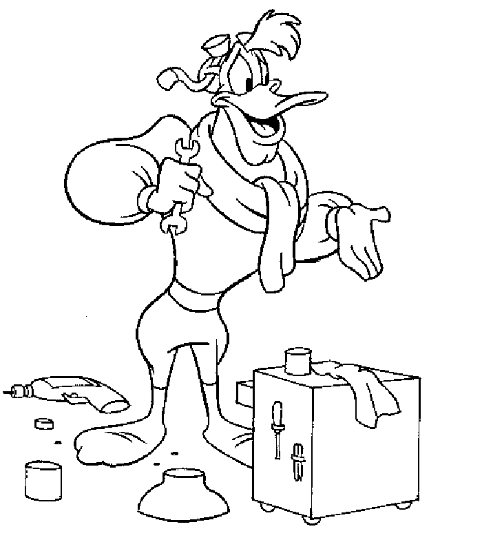 Darkwing Duck Coloring Pages - Coloring Home