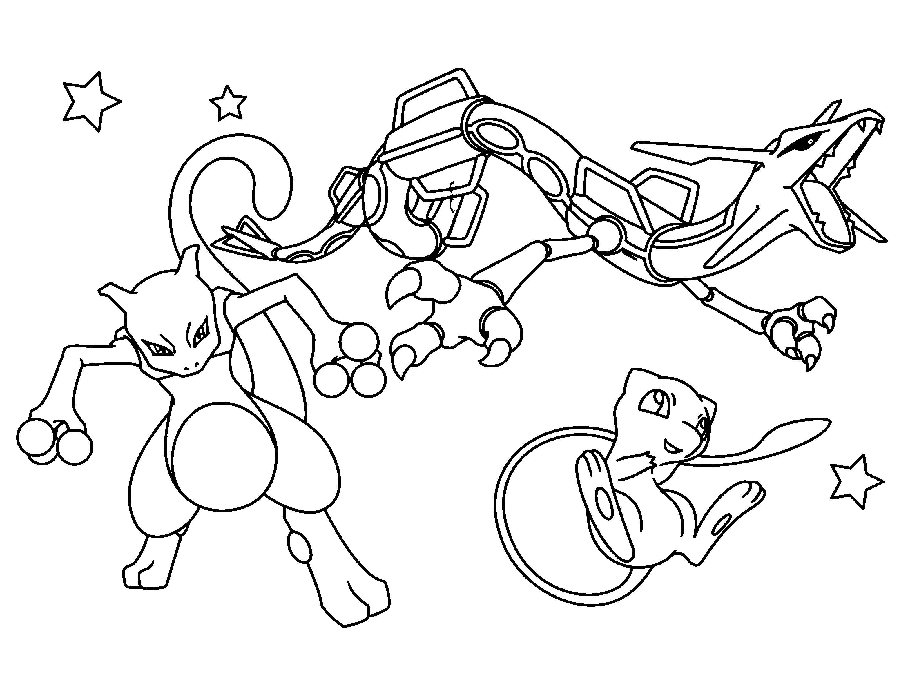 coloring pages pokemon mewtwo  coloring home