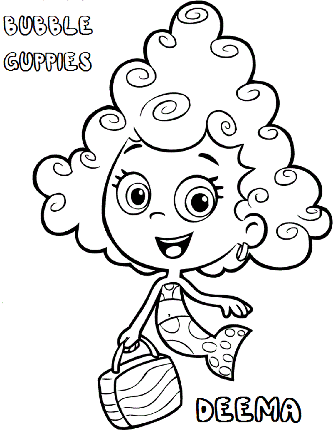 19 Free Pictures for: Bubble Guppies Coloring Pages. Temoon.us