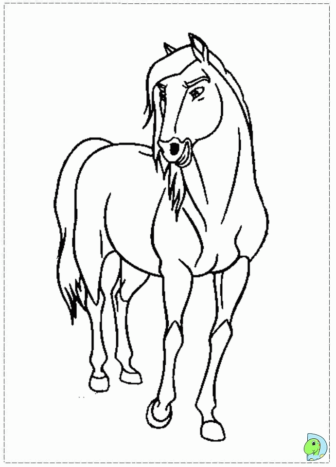 Awareness Spirit Stallion Of The Cimarron Coloring Pages Free