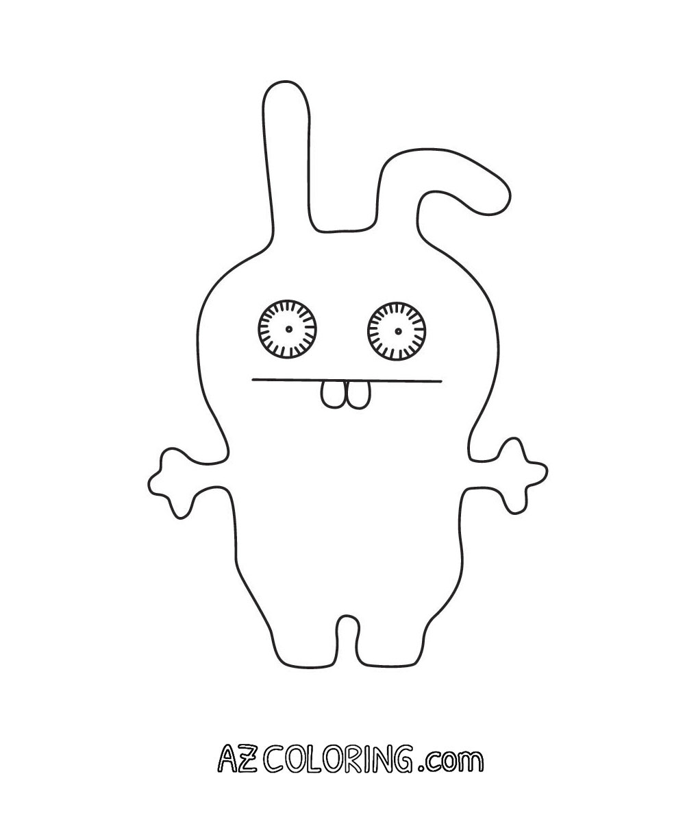 Ugly Dolls Coloring Page