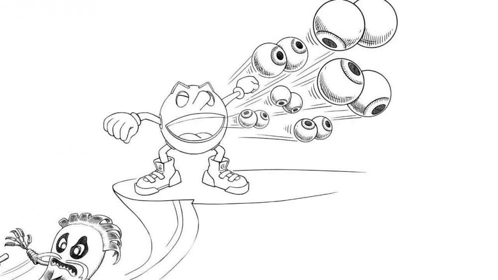 Pac Man And Ghostly Adventures Coloring Pages Sketch Coloring Page