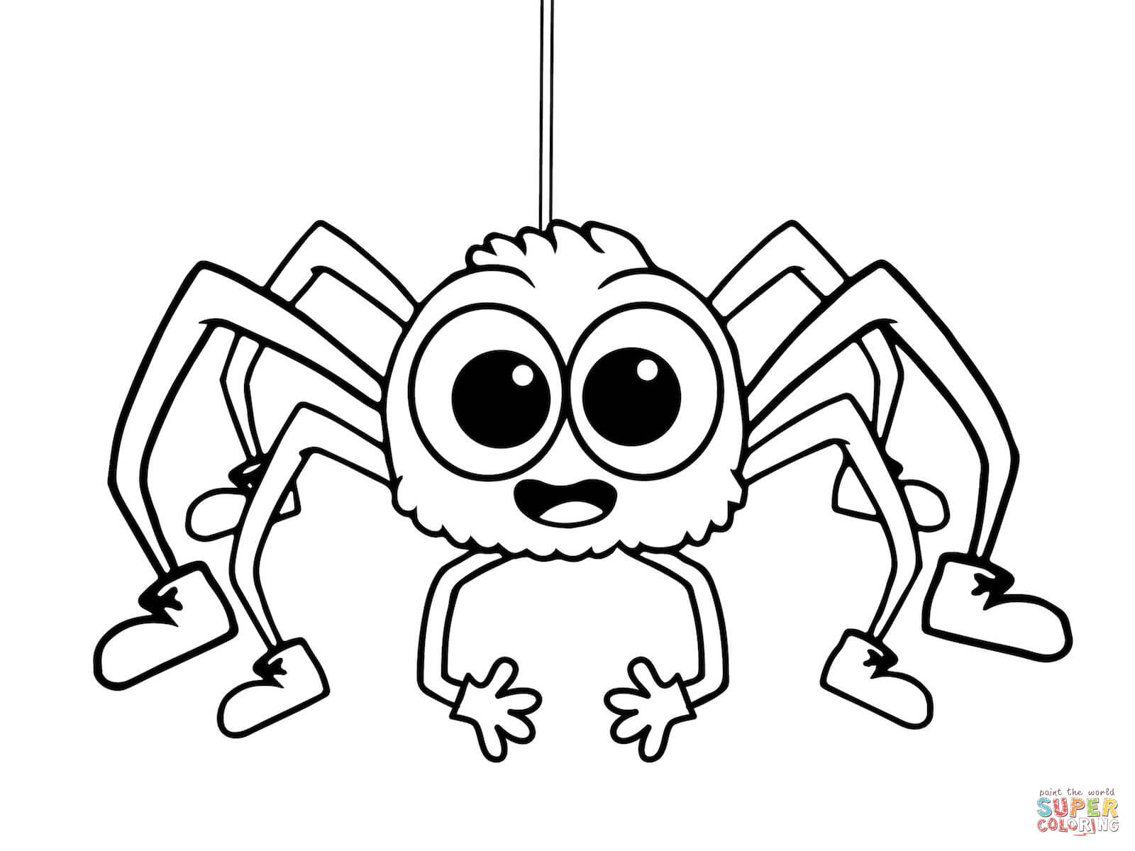 itsy-bitsy-spider-coloring-page-coloring-home