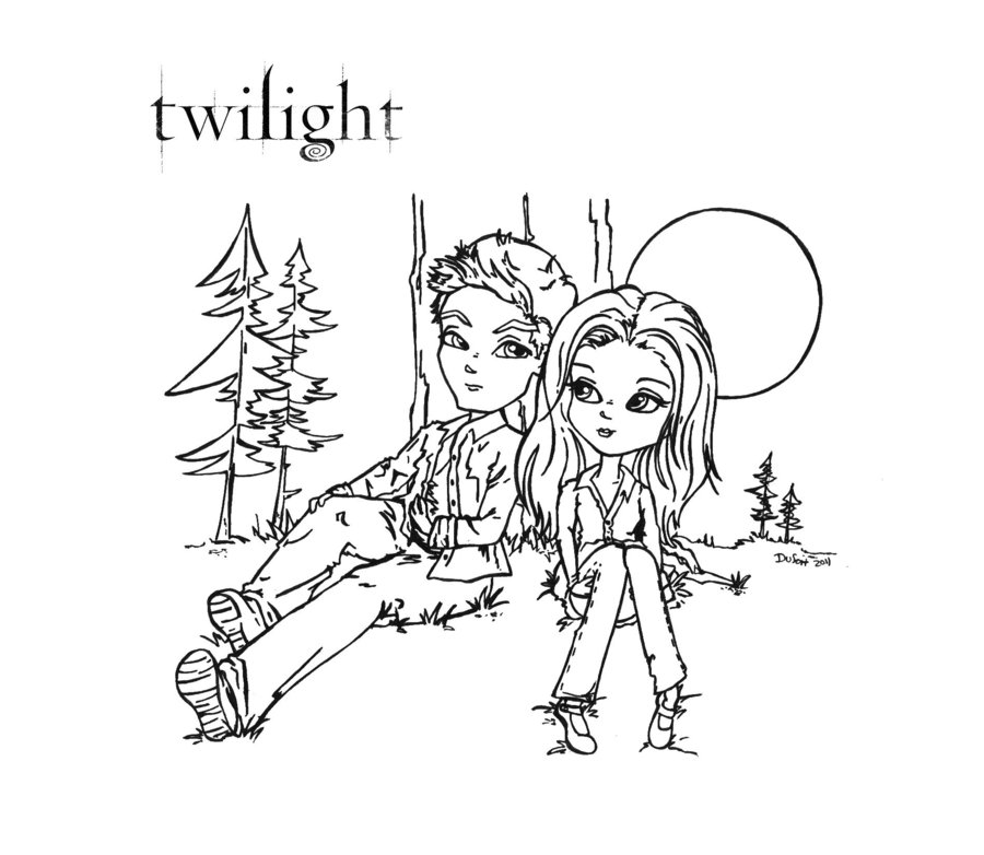 Coloring Pages Of Twilight
