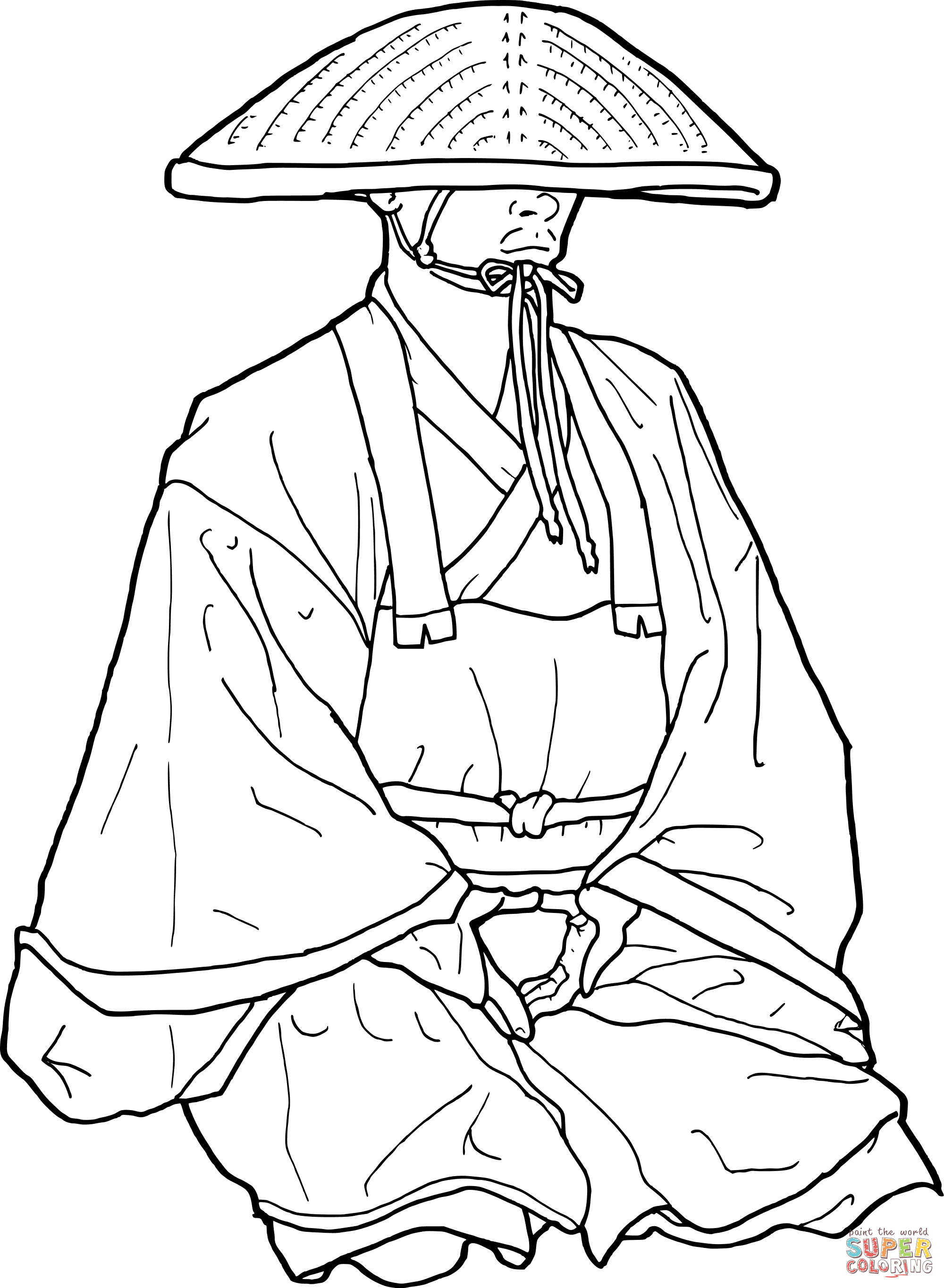 Free Printable Japanese Coloring Pages