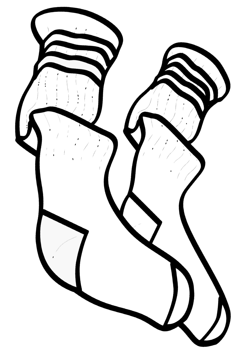 Socks coloring pages | Coloring pages to download and print