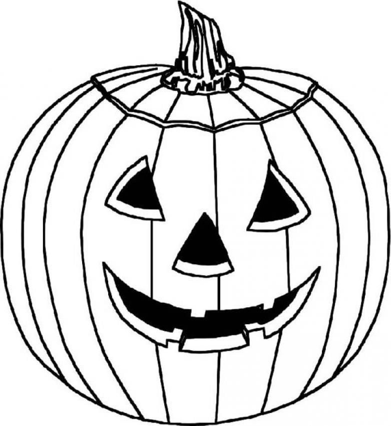 Pumpkin Coloring Pages For Preschool - Coloring Home
