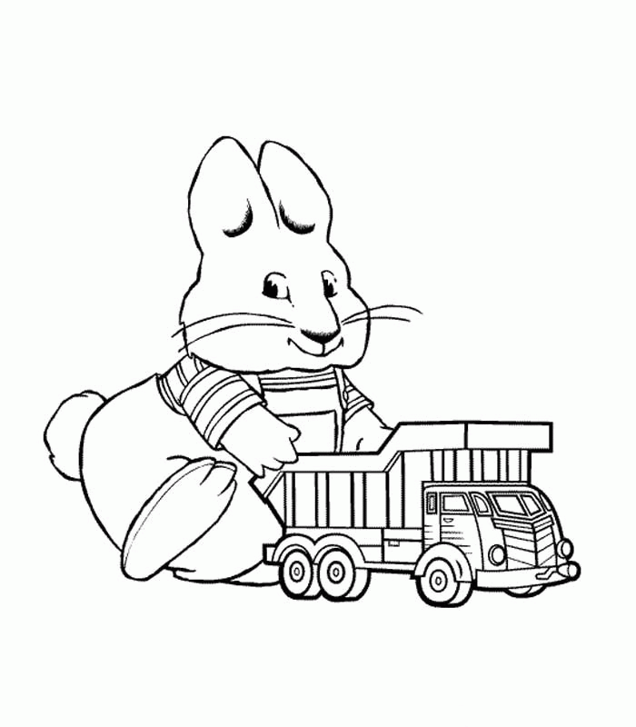 Max And Ruby - Coloring Pages for Kids and for Adults