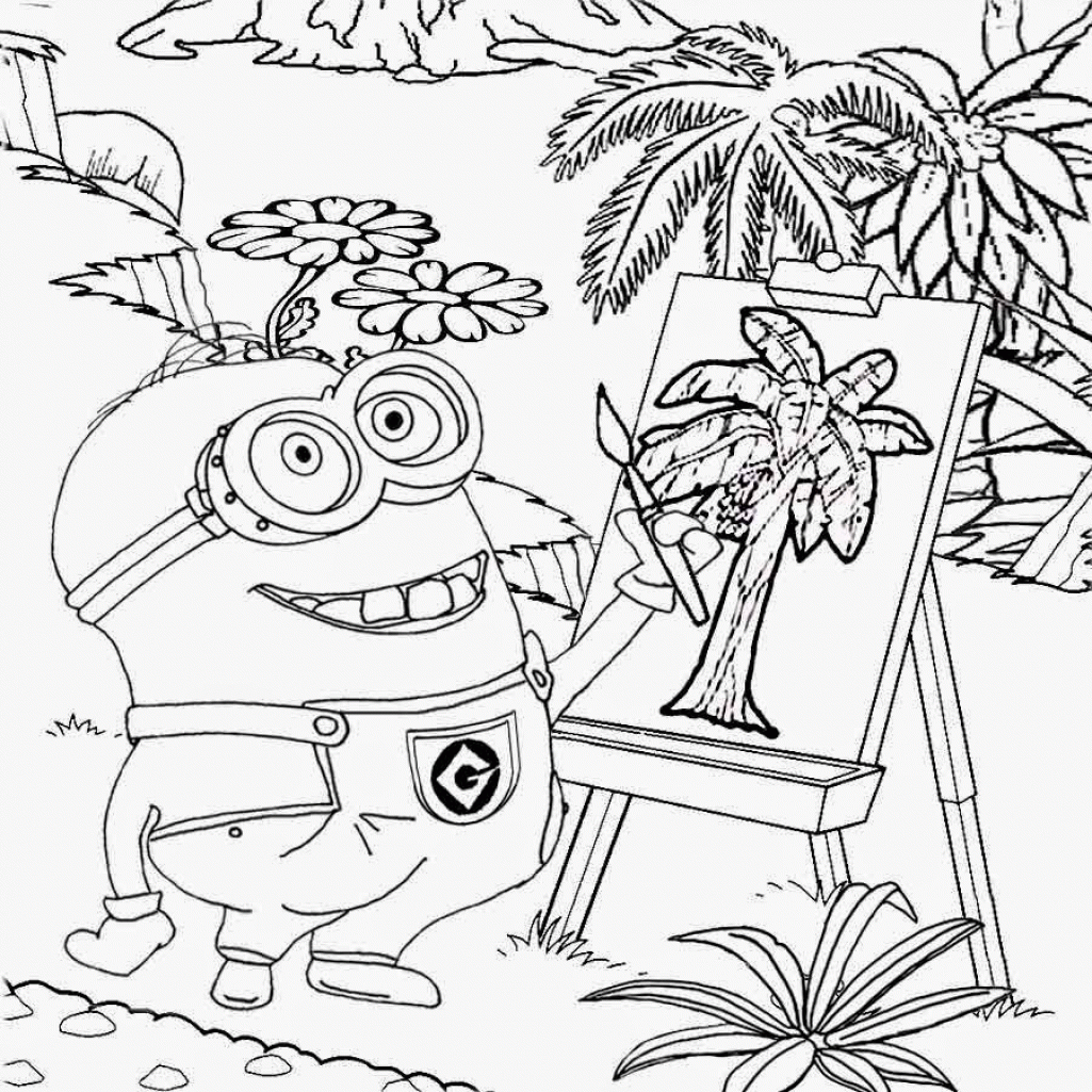 Artist Coloring Page Coloring Home