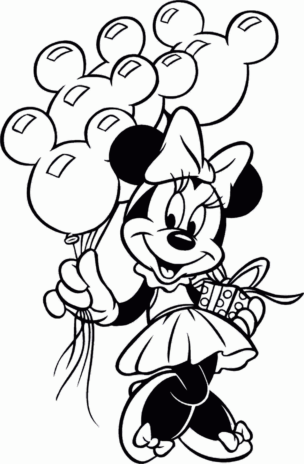 Printable 22 Mickey Mouse Birthday Coloring Pages 5745 Minnie ...