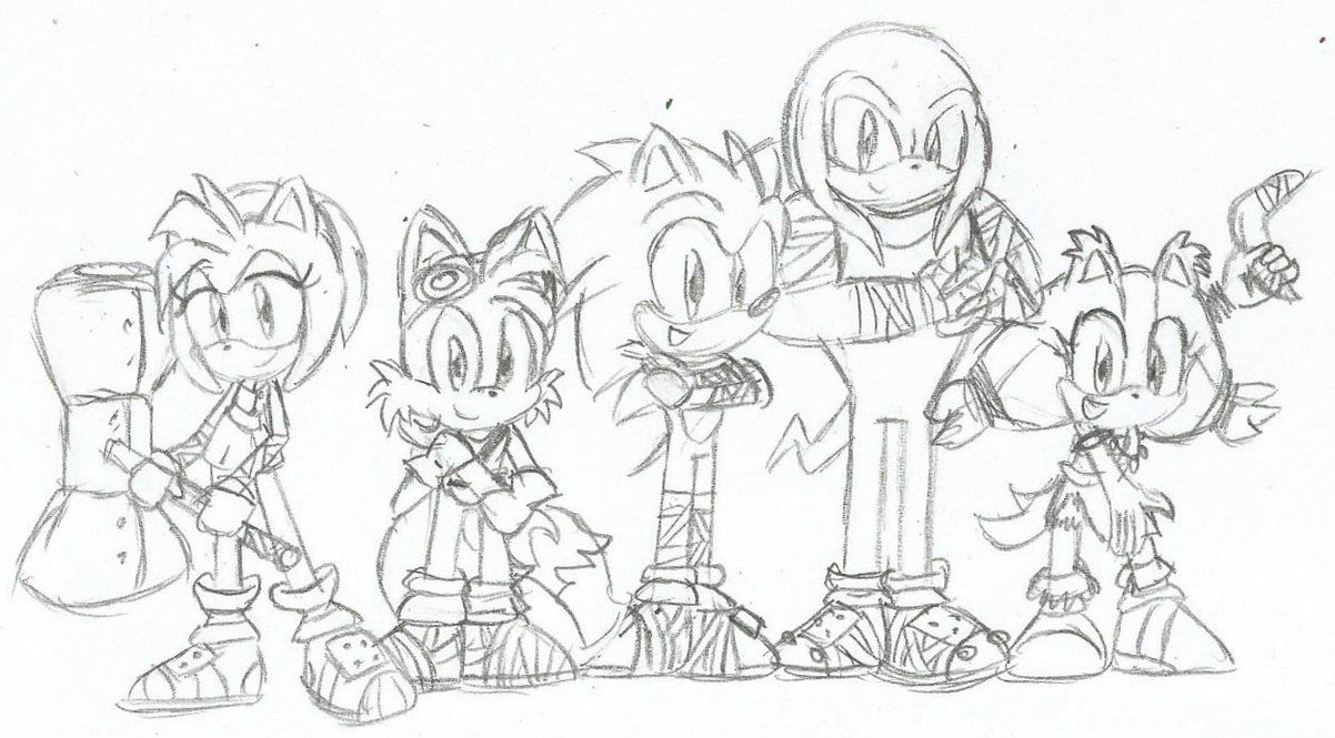 Sonic The Hedgehog Boom Coloring Pages High Quality