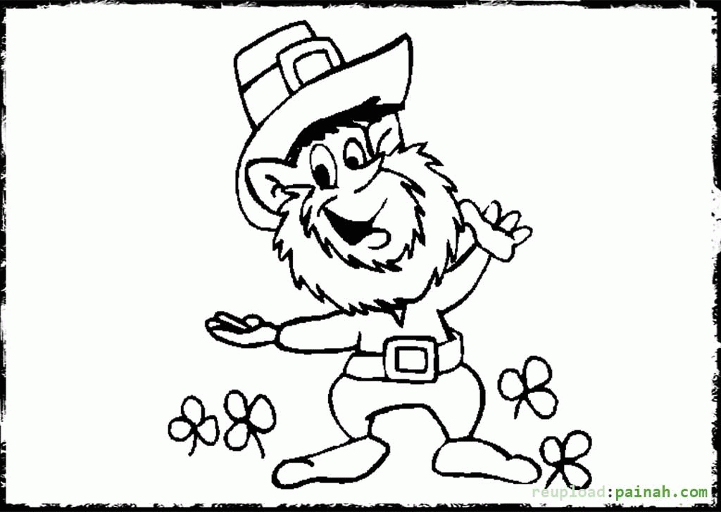 Aptitude Leprechaun Coloring Pages Free Coloring Pages For ...