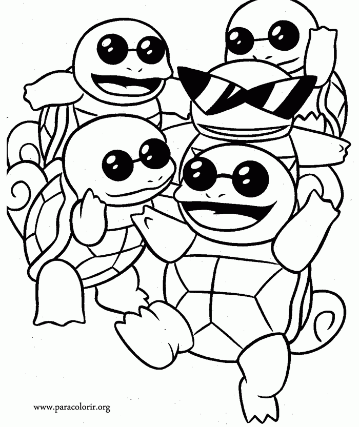 Writing Printable 14 Pokemon Coloring Pages Squirtle 3369 Coloring ...