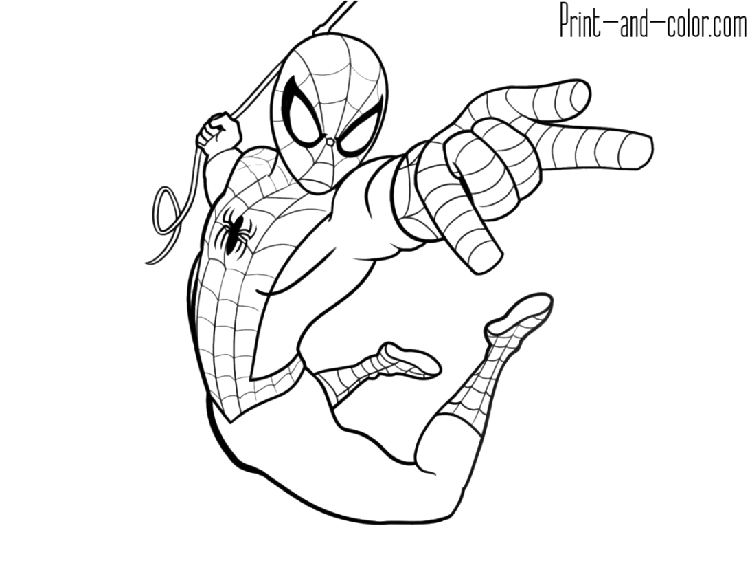 Coloring pages ideas : New Coloring Pages Spider Man Spiderman ...