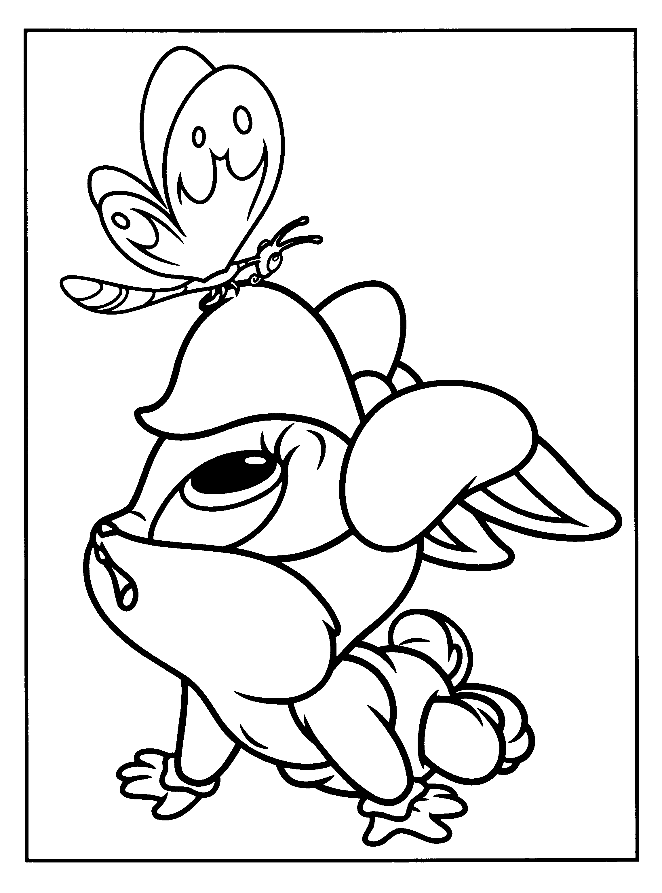 Baby Lola Bunny Coloring Page Home