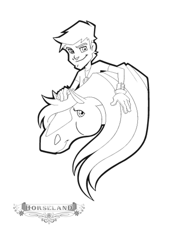 Kids-n-fun.com | 10 coloring pages of Horseland