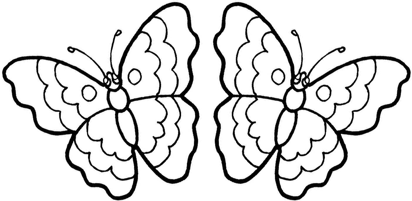 Butterfly Coloring Sheets Kids - Colorine.net | #22165