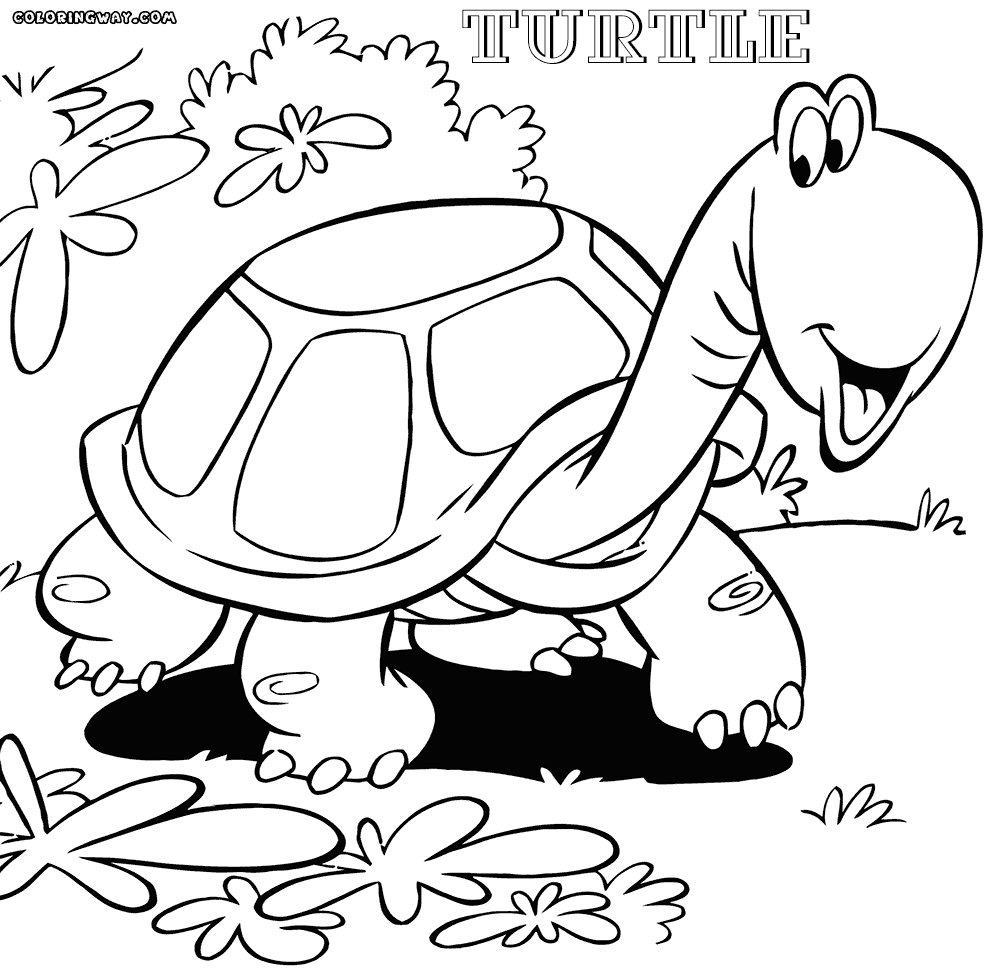 Yertle The Turtle Coloring Pages - Coloring Home