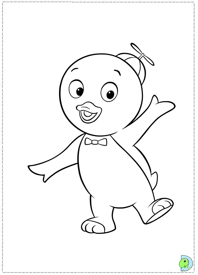 The Backyardigans coloring page- DinoKids.org