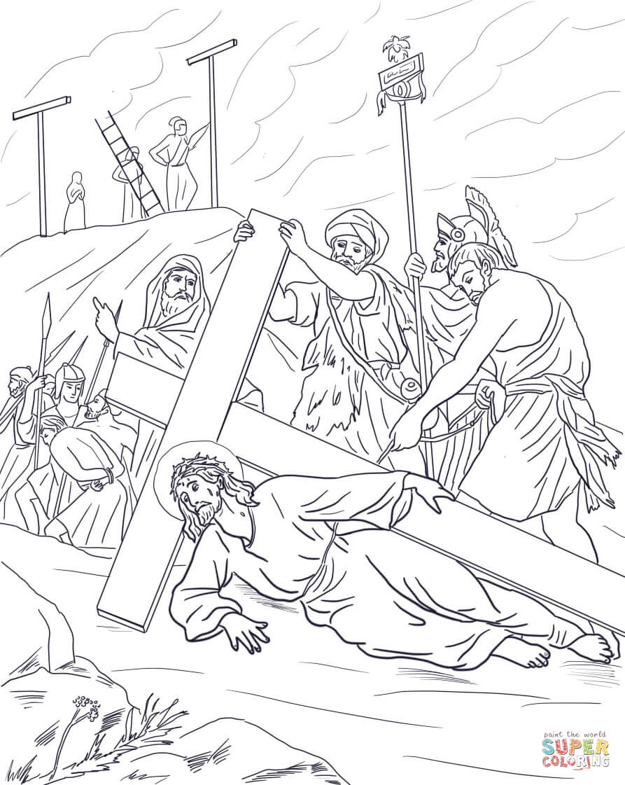 Good Friday coloring pages | Free Coloring Pages