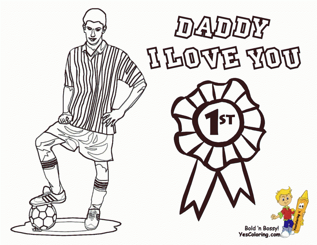 Soccer Player Coloringpage You Can Print Out This Soccer Free ...