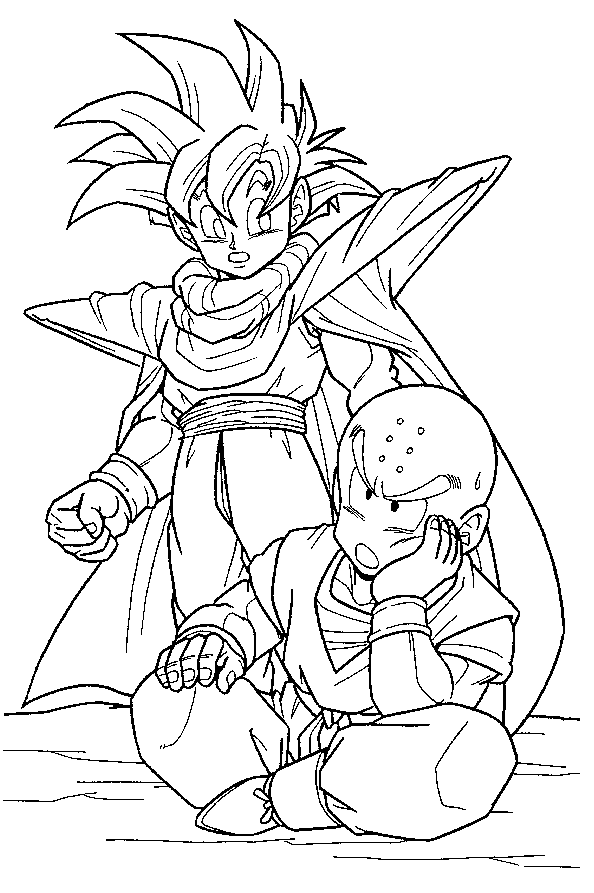 Dragon Ball 2 Coloring Pages 7 Gif Home Piccolo