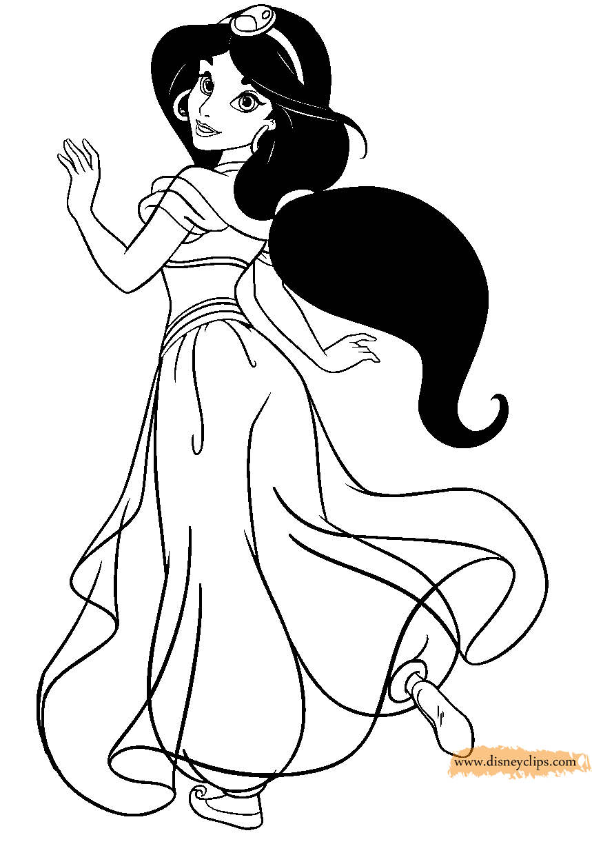 jasmine coloring pages - High Quality Coloring Pages