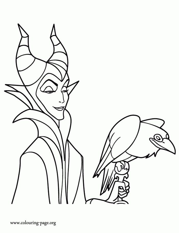 Free Disney Villains Coloring Pages - Coloring Home