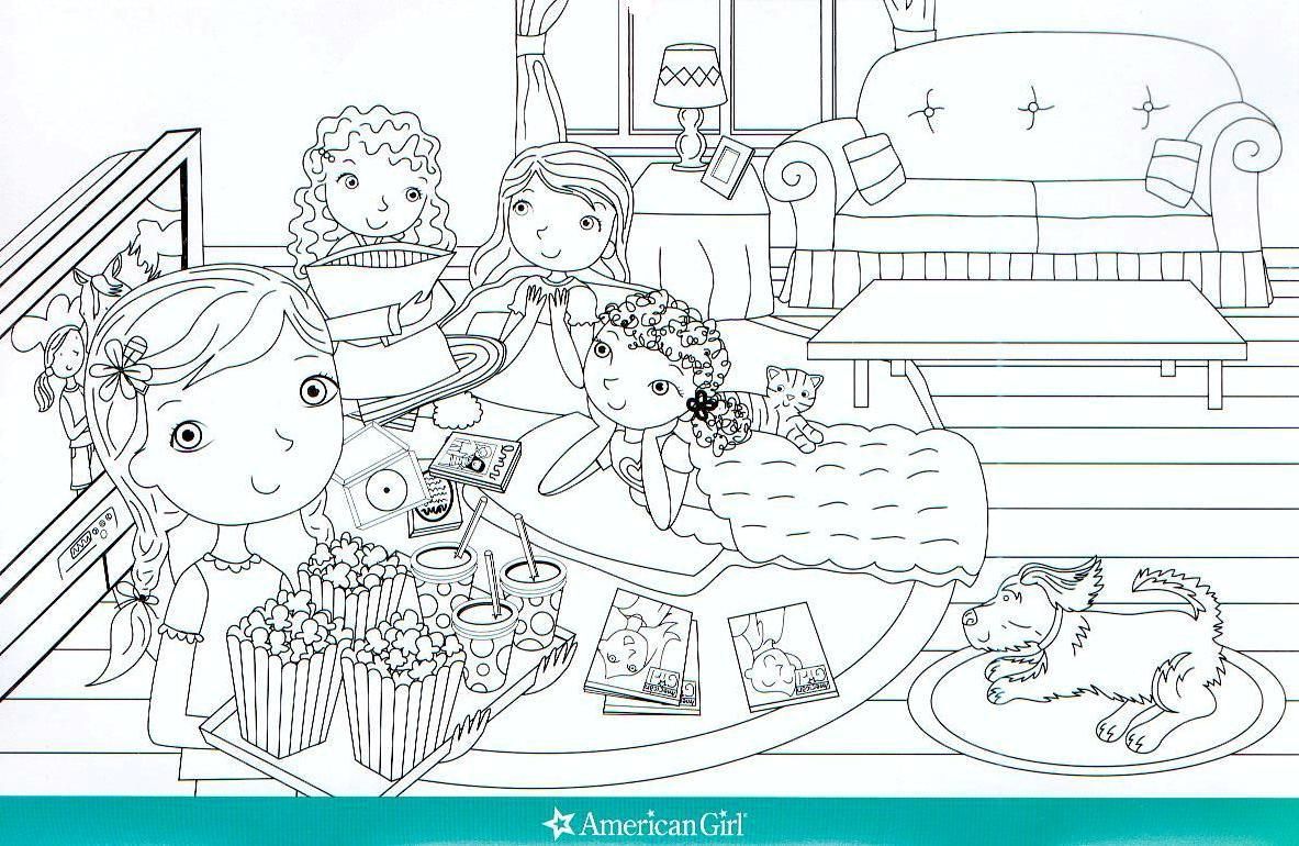American Girl Grace Coloring Pages - Colorine.net | #16432
