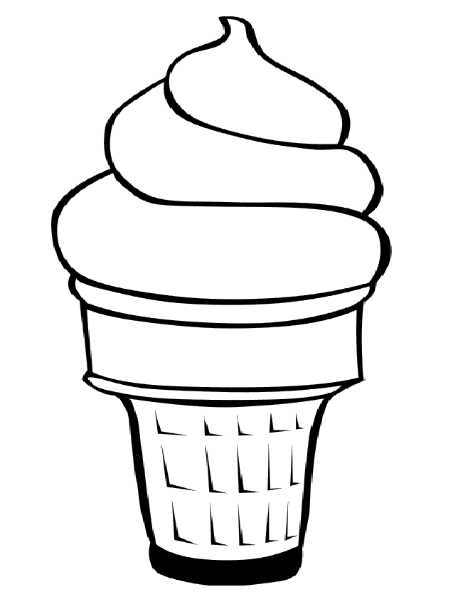 Ice Cream Coloring Pages For Kids | Coloring Pages - Coloring Home