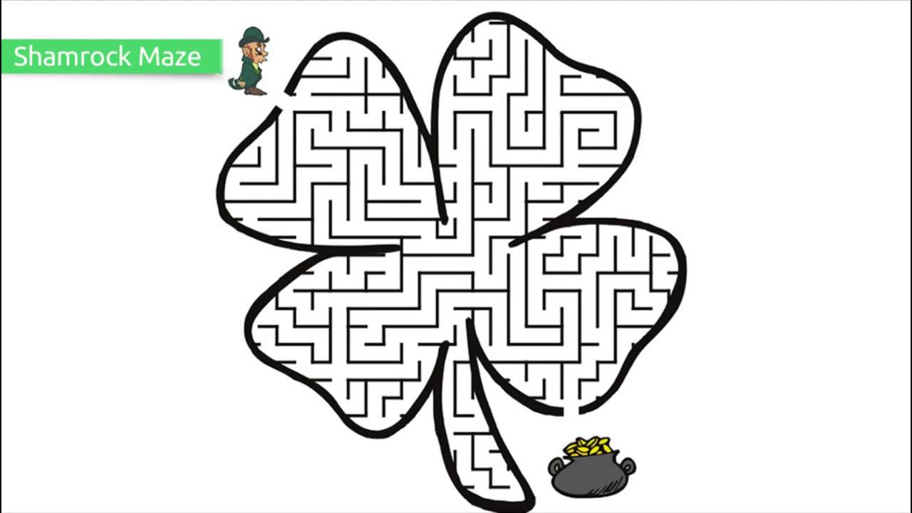 Top 10 Free Printable St. Patrick's Day Coloring Pages - YouTube