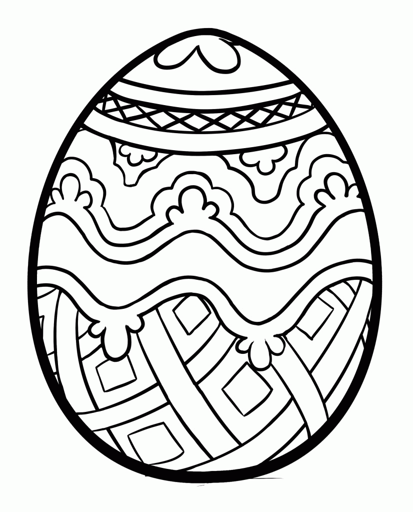 Hard Easter Coloring Pages Coloring Home