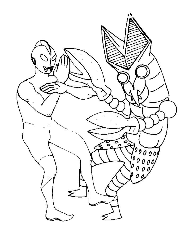 colouring pages ultraman print. For those of you who are movie lovers who  have a Super Hero genre from Ja… in 2020 | Coloring pages, Pokemon coloring  pages, Online coloring