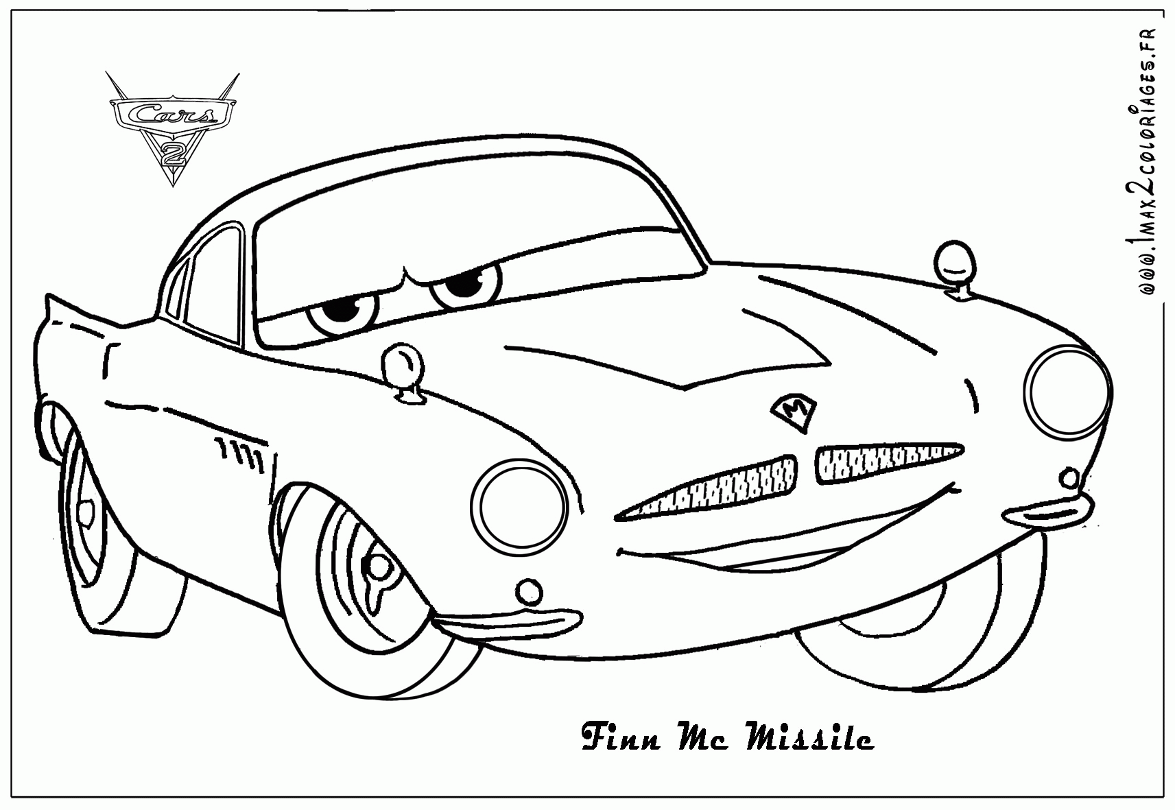 Cars and Cars 2 - Coloring Pages - Coloring Pages | Wallpapers ...