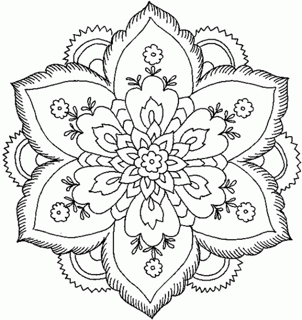 Relaxing Coloring Pages - Coloring Home