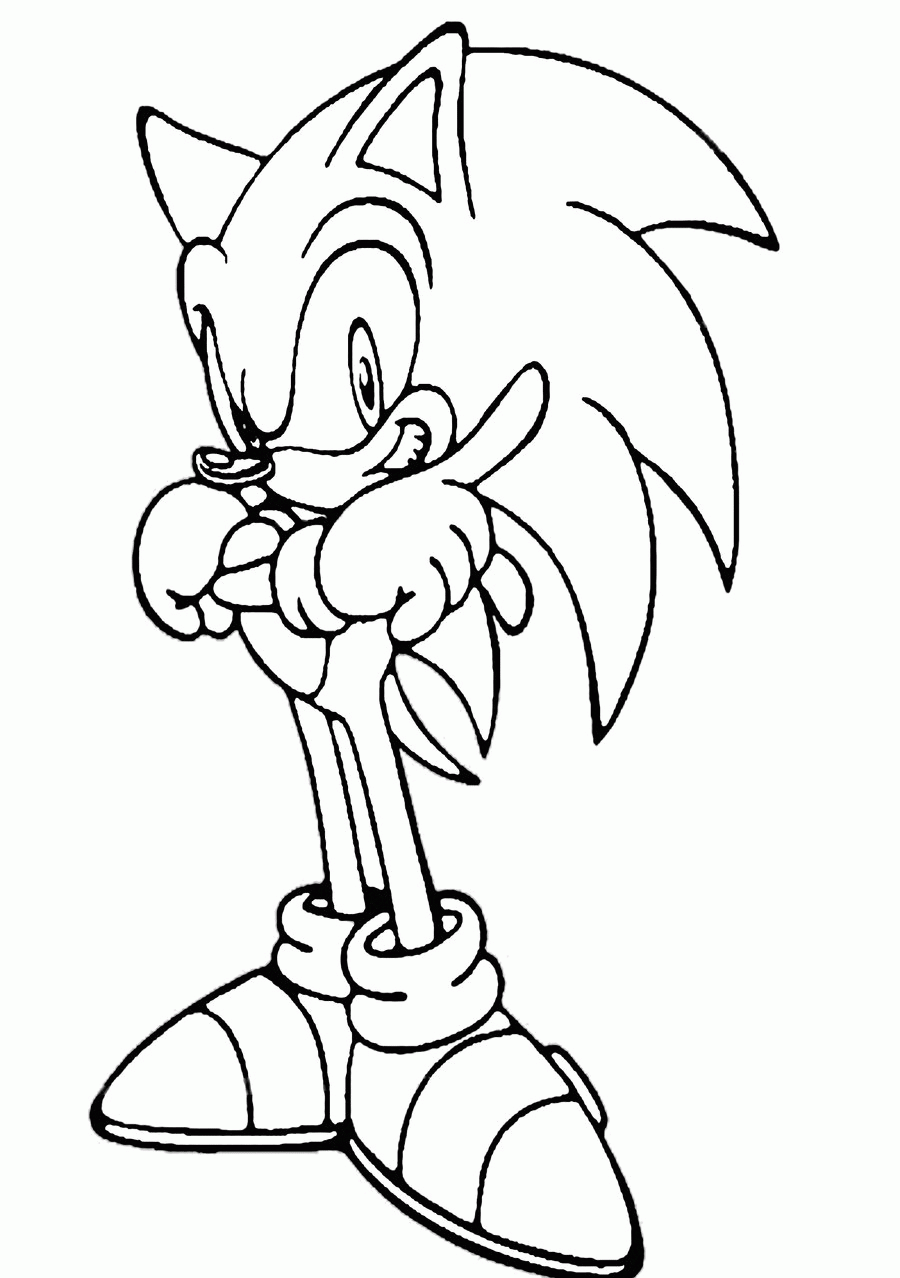 Sonic Coloring Pages Online For Free - Coloring Home