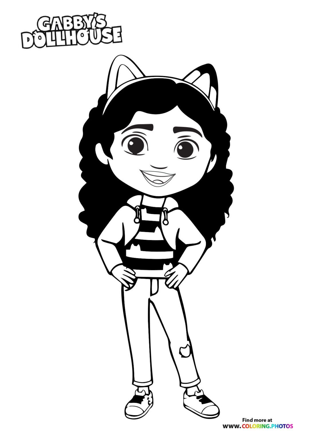 Gaby's Dollhouse coloring pages | Free ...