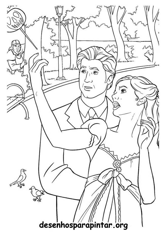 Enchanted Princess Coloring Pages - High Quality Coloring Pages