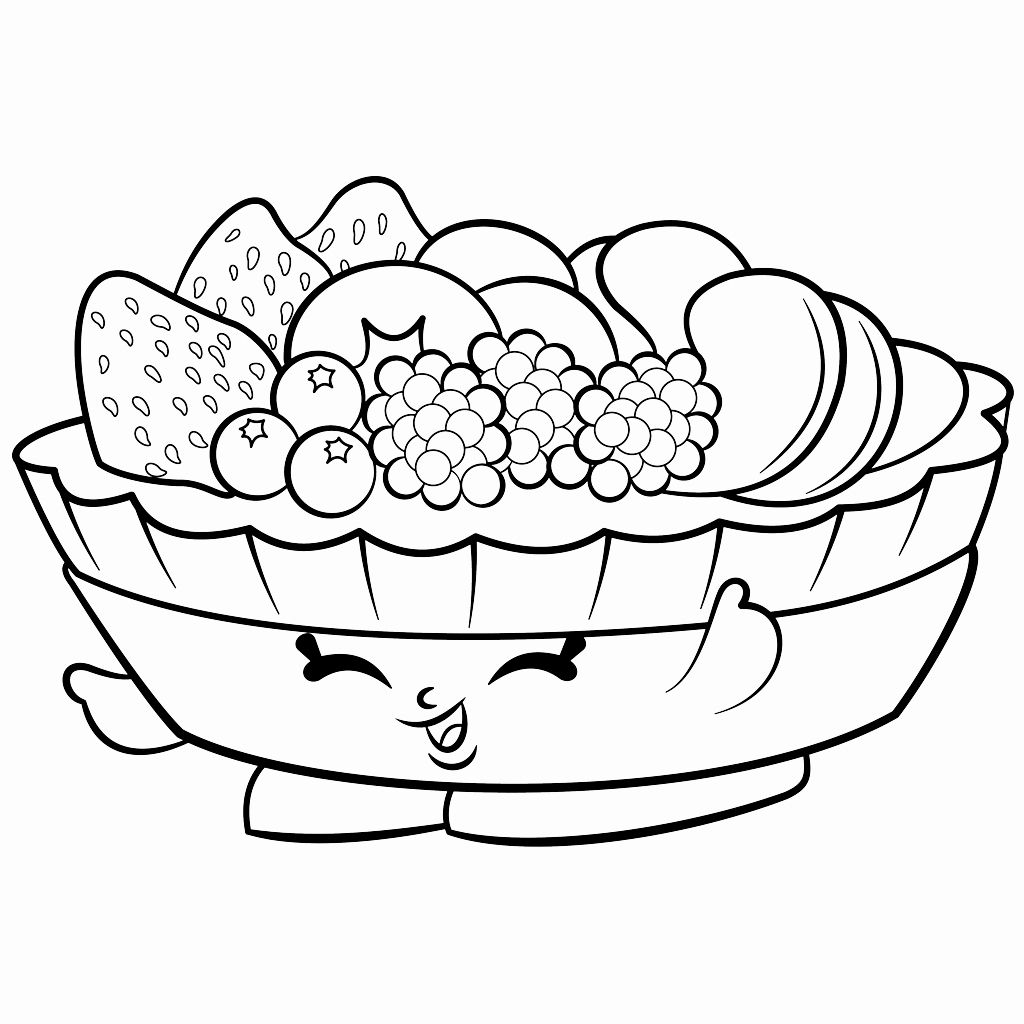 Vegetable Salad Coloring Pages Beautiful Fruit Salad Drawing at ...