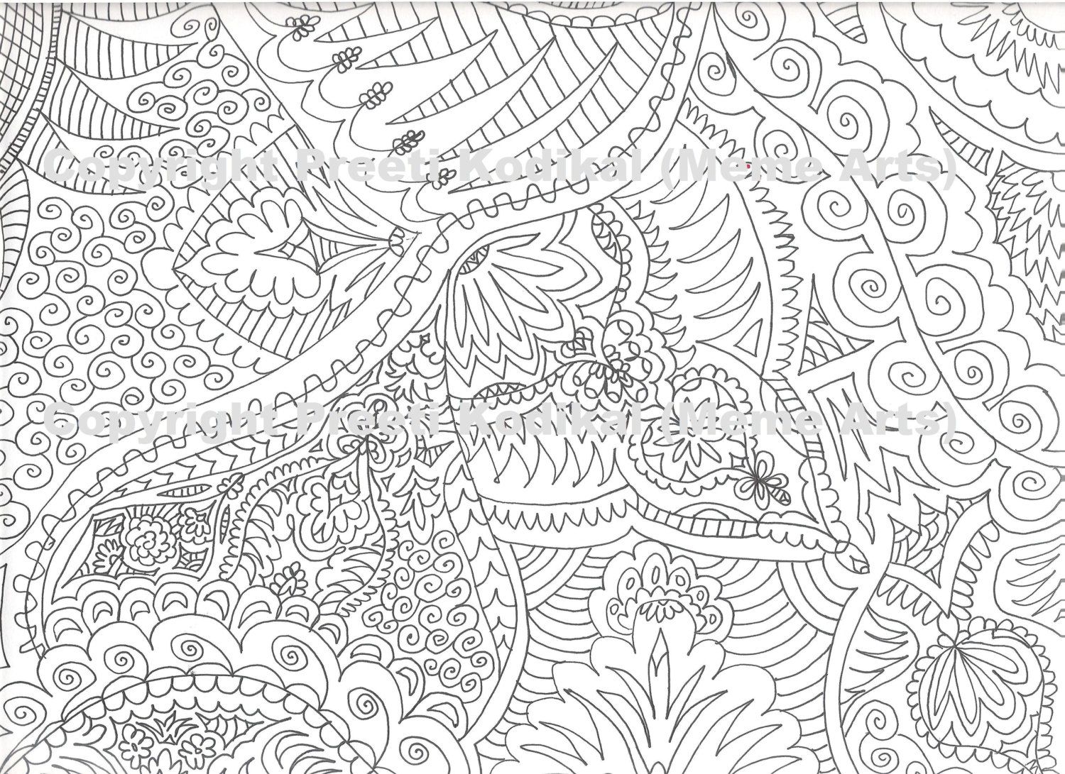 Printable Coloring Pages Adults Abstract Home Owls Online
