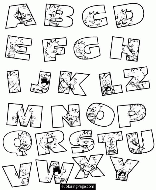 Did Adult Abc Coloring Page, Good Alphabet Coloring Pages For ...