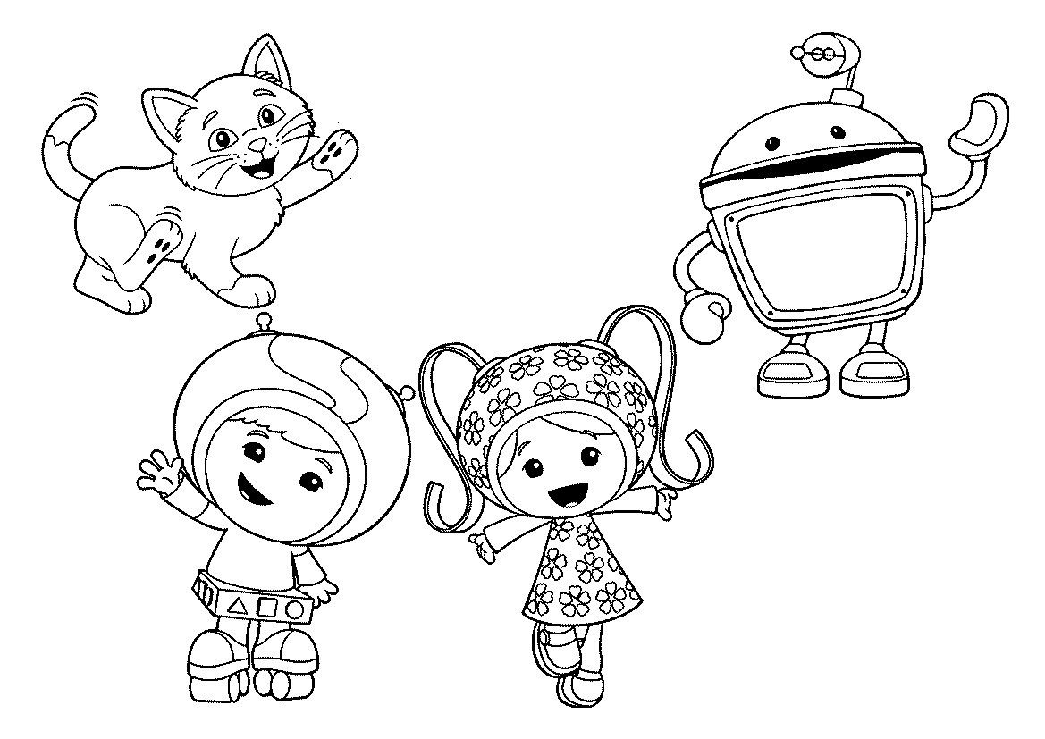 Umizoomi Coloring Pages Printable