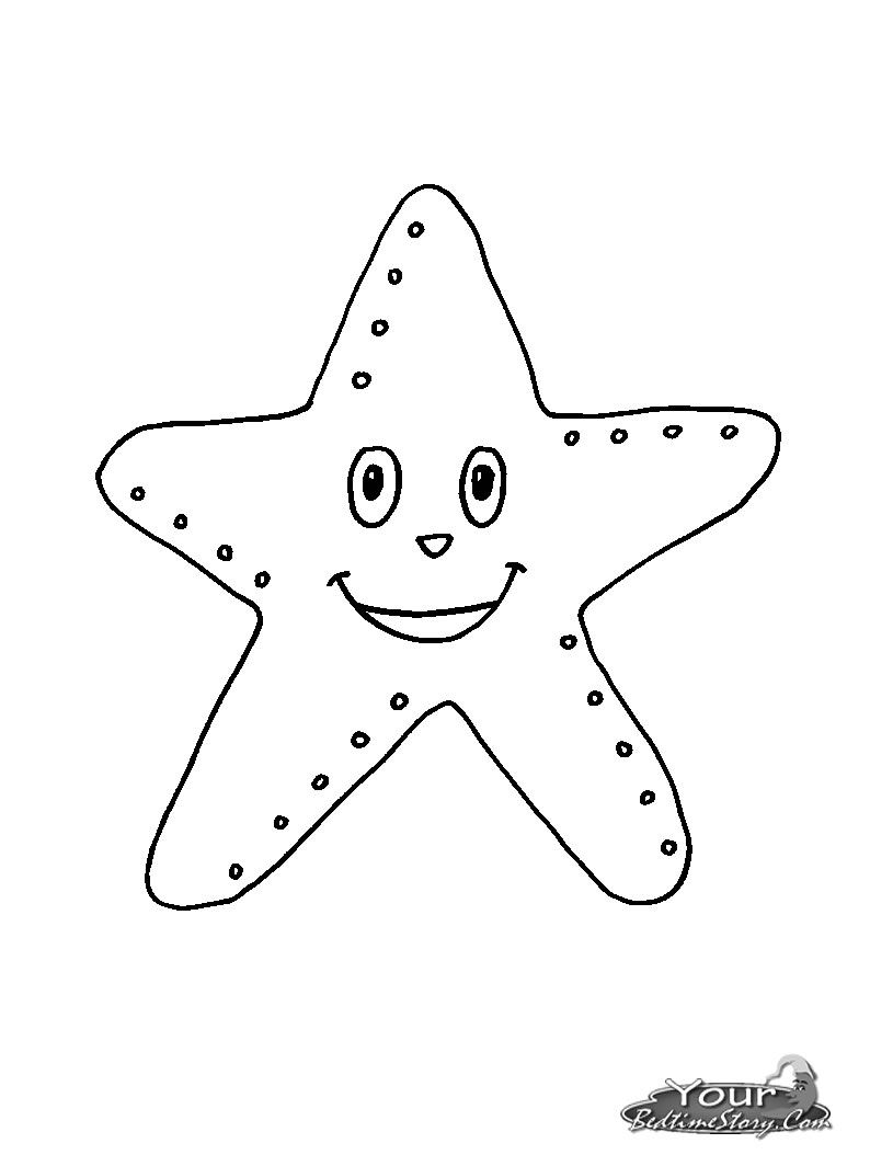 Starfish Coloring Pages - Loquepida.com :: Agente de compras ...