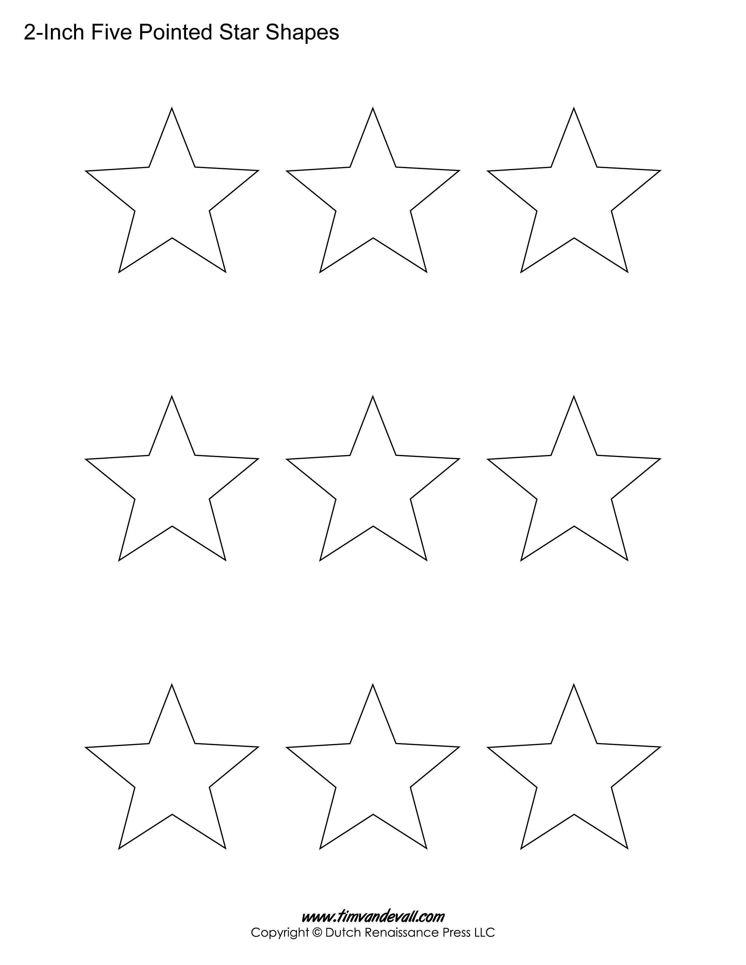 Star Outline Printable Coloring Home