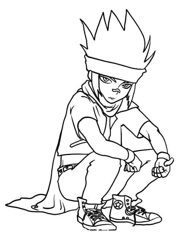 Beyblade Ginga Ginka is Boring Coloring Pages | Best Place to Color